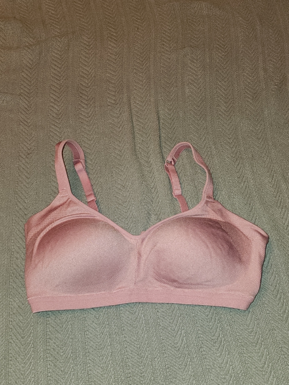 Warner's Dusty Rose Wireless Molded Cup Comfort Bra